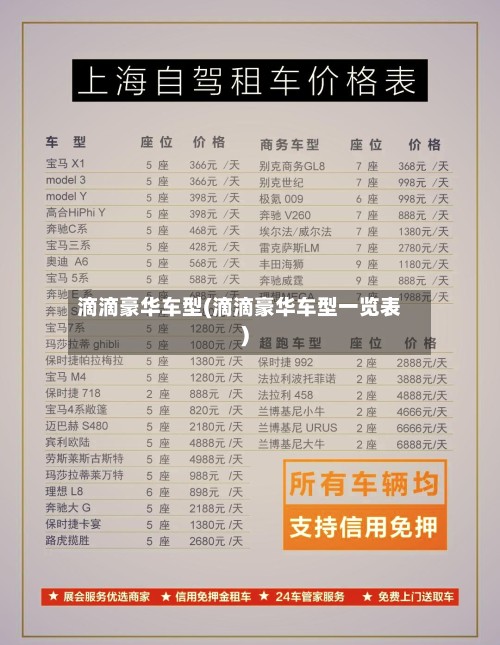 滴滴豪华车型(滴滴豪华车型一览表)-第2张图片