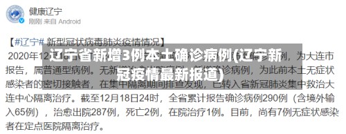 辽宁省新增3例本土确诊病例(辽宁新冠疫情最新报道)-第2张图片