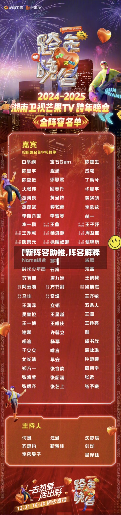 【新阵容助推,阵容解释】