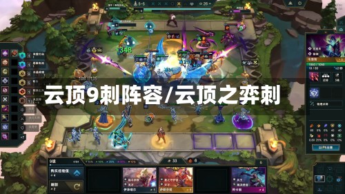 云顶9刺阵容/云顶之弈刺