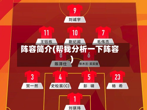 阵容简介(帮我分析一下阵容)-第2张图片