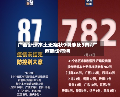 广西新增本土无症状9例涉及3市/广西确诊病例