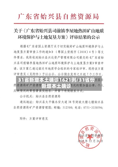 31省新增本土确诊1621例/31省份新增本土确诊-第2张图片