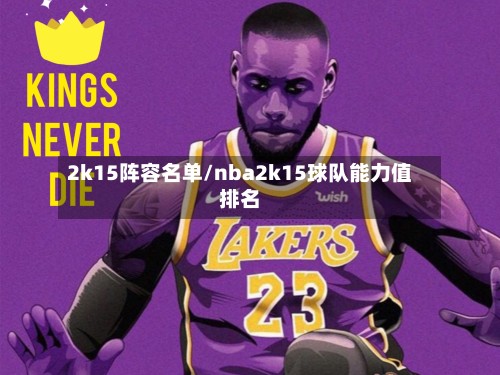 2k15阵容名单/nba2k15球队能力值排名