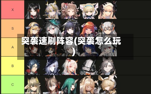 突袭速刷阵容(突袭怎么玩)