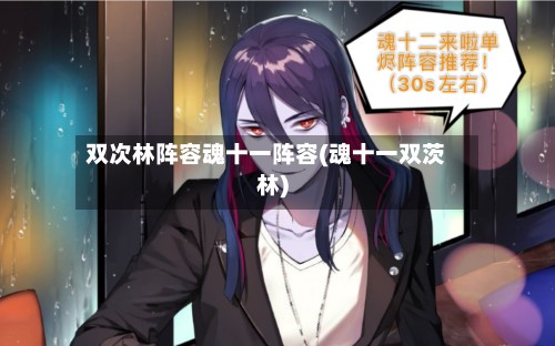 双次林阵容魂十一阵容(魂十一双茨林)-第3张图片