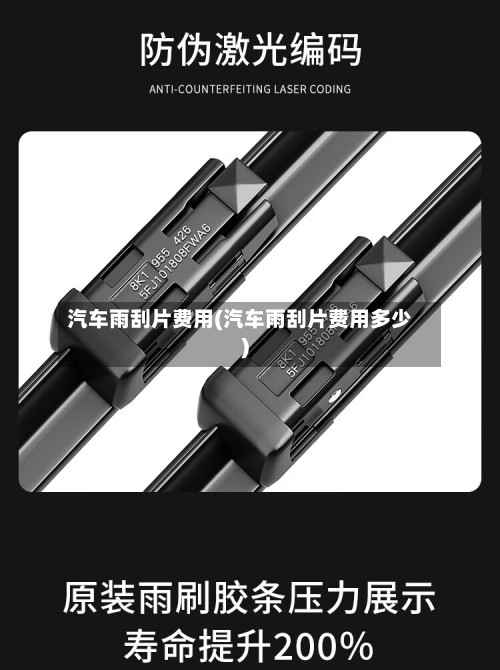 汽车雨刮片费用(汽车雨刮片费用多少)-第2张图片
