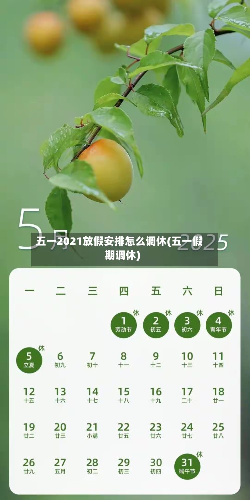 五一2021放假安排怎么调休(五一假期调休)-第2张图片
