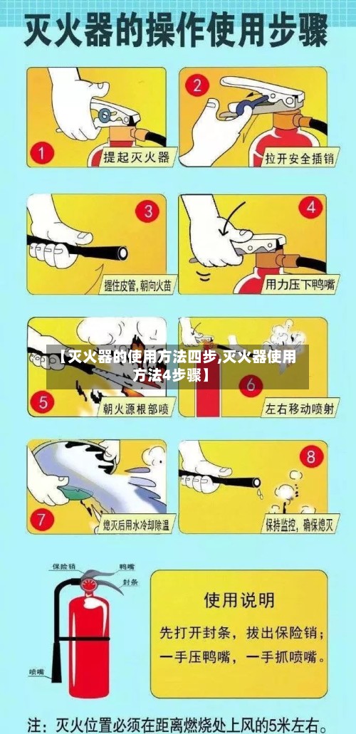 【灭火器的使用方法四步,灭火器使用方法4步骤】