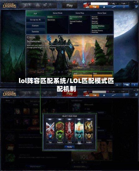 lol阵容匹配系统/LOL匹配模式匹配机制