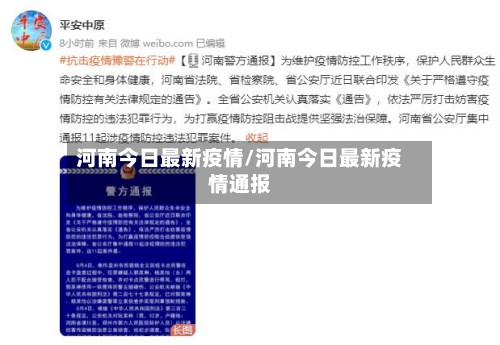 河南今日最新疫情/河南今日最新疫情通报-第2张图片