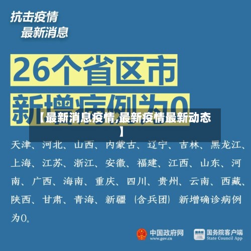 【最新消息疫情,最新疫情最新动态】