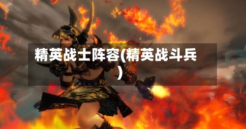 精英战士阵容(精英战斗兵)-第3张图片
