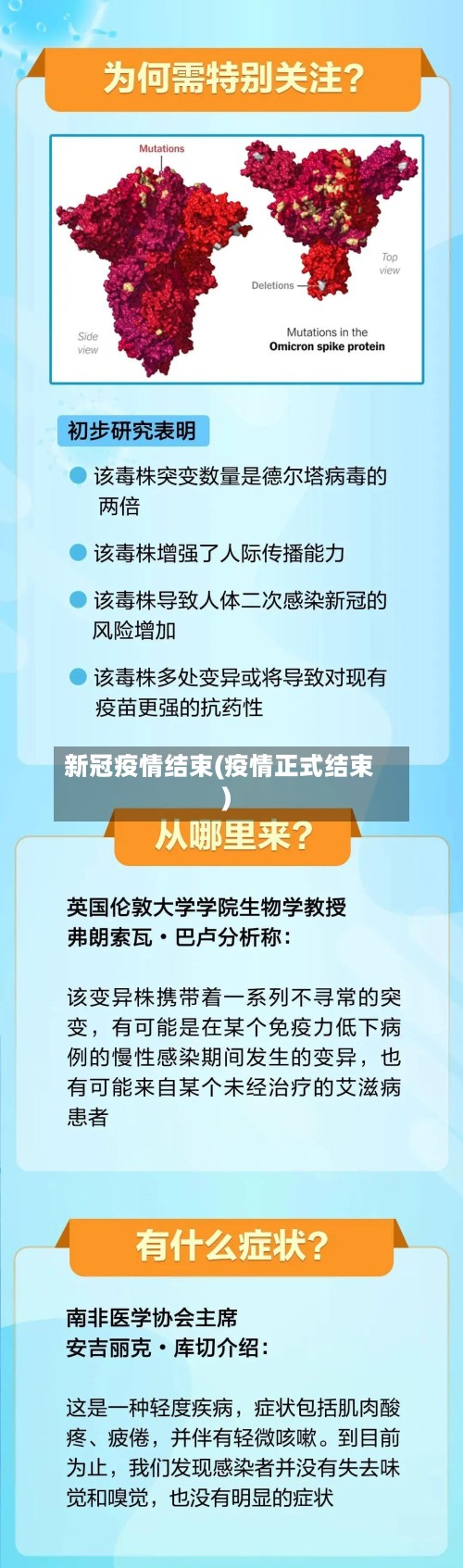 新冠疫情结束(疫情正式结束)