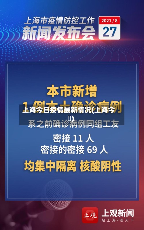 上海今日疫情最新情况(上海今瑢)