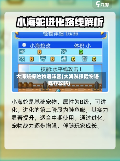 大海贼探险物语阵容(大海贼探险物语阵容攻略)