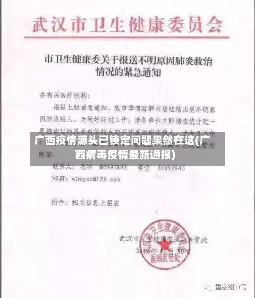 广西疫情源头已锁定问题果然在这(广西病毒疫情最新通报)-第2张图片