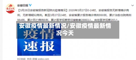 安徽疫情最新情况/安徽疫情最新情况今天-第3张图片