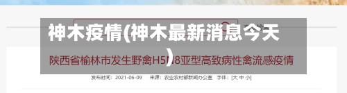 神木疫情(神木最新消息今天)