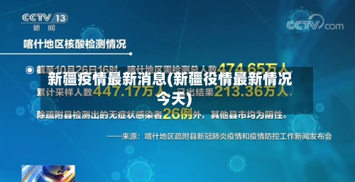 新疆疫情最新消息(新疆役情最新情况今天)