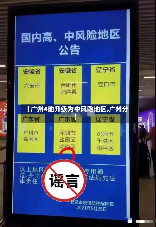 【广州4地升级为中风险地区,广州分】-第2张图片