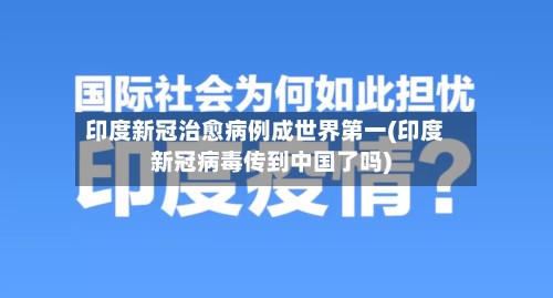 印度新冠治愈病例成世界第一(印度新冠病毒传到中国了吗)-第3张图片