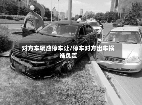 对方车辆应停车让/停车对方出车祸谁负责-第2张图片
