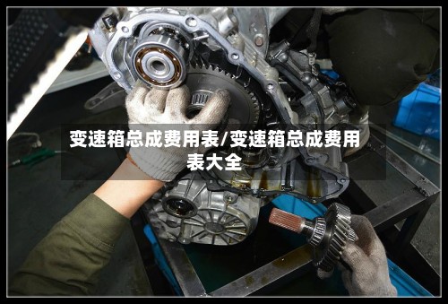 变速箱总成费用表/变速箱总成费用表大全-第3张图片