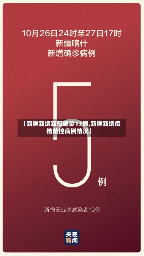 【新疆新增新冠确诊17例,新疆新增疫情防控病例情况】-第2张图片