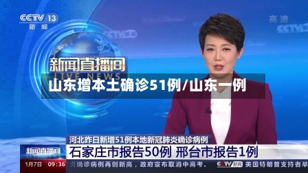 山东增本土确诊51例/山东一例