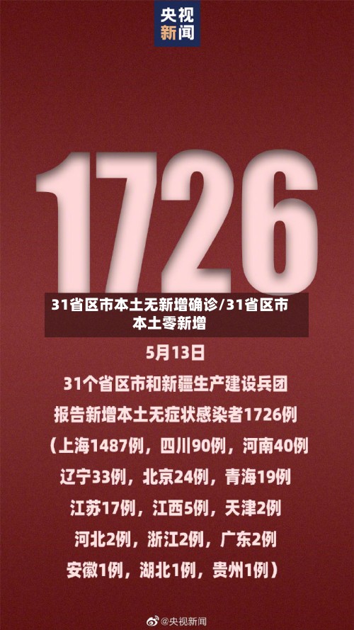 31省区市本土无新增确诊/31省区市本土零新增-第2张图片