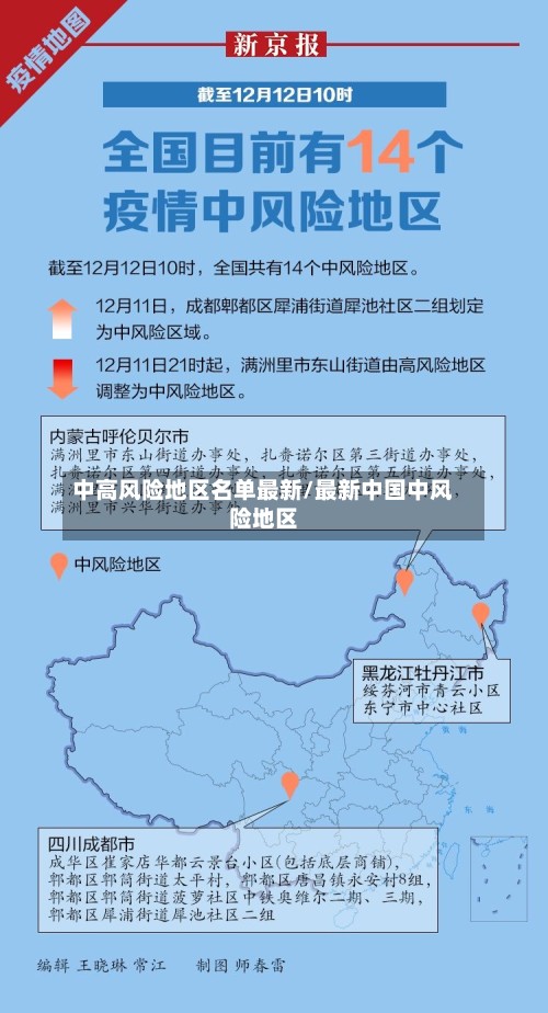 中高风险地区名单最新/最新中国中风险地区