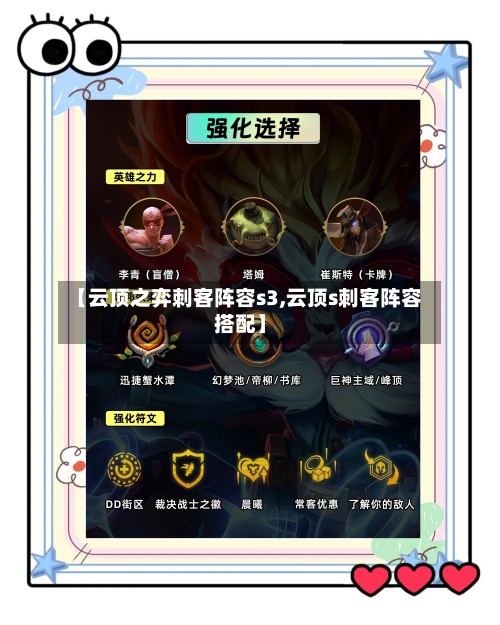 【云顶之弈刺客阵容s3,云顶s刺客阵容搭配】-第2张图片