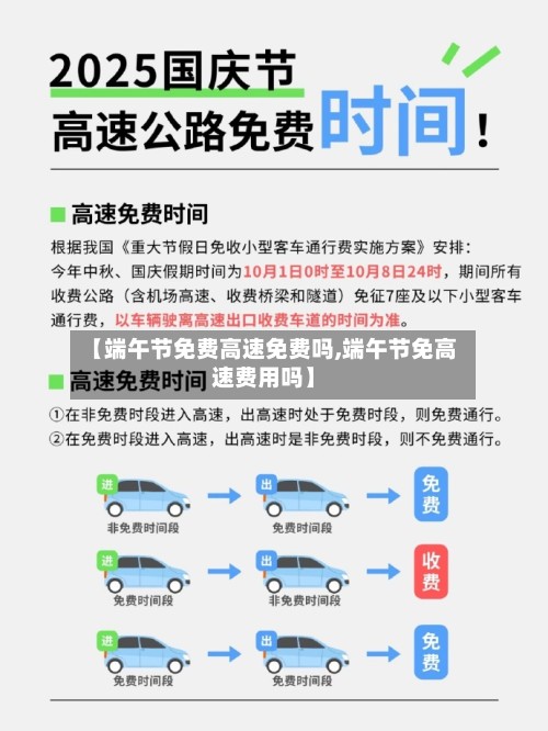 【端午节免费高速免费吗,端午节免高速费用吗】