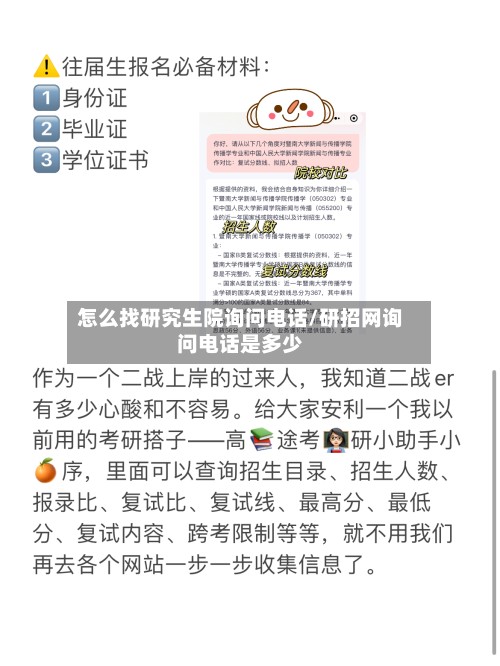 怎么找研究生院询问电话/研招网询问电话是多少
