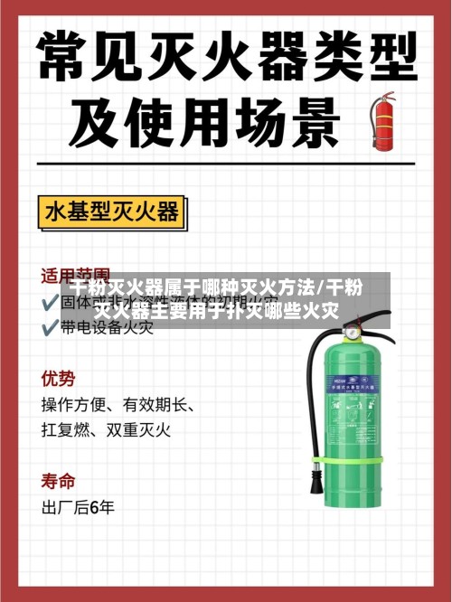 干粉灭火器属于哪种灭火方法/干粉灭火器主要用于扑灭哪些火灾-第2张图片