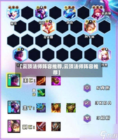 【云顶法师阵容推荐,云顶法师阵容推荐】
