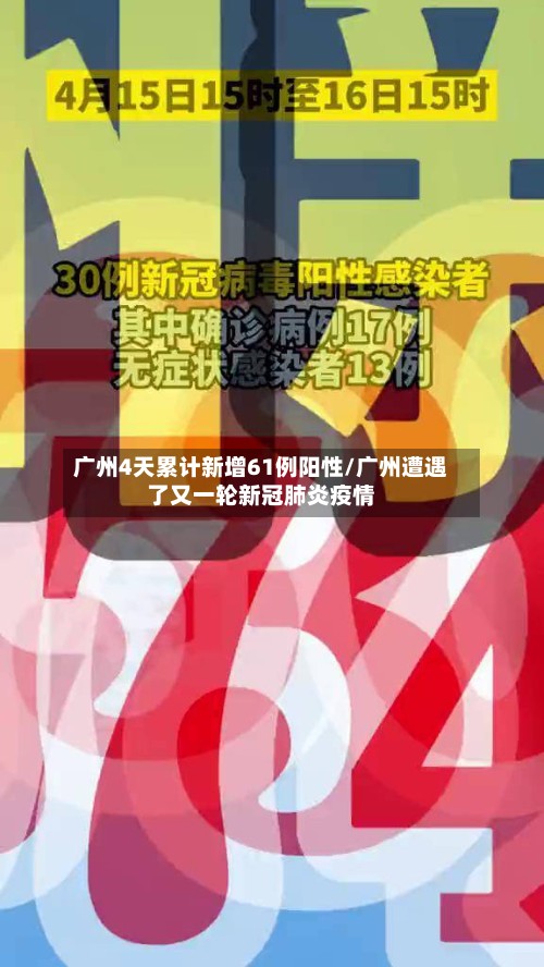 广州4天累计新增61例阳性/广州遭遇了又一轮新冠肺炎疫情-第2张图片