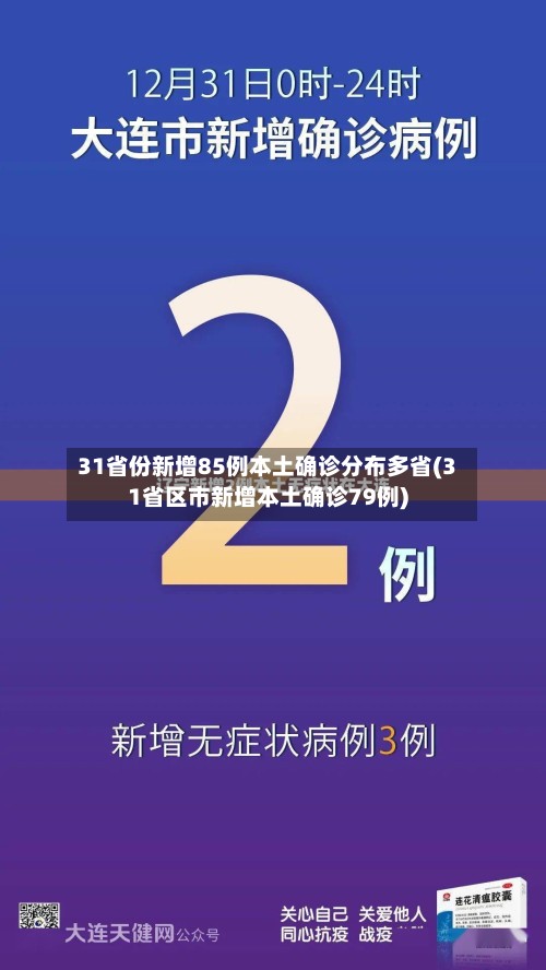 31省份新增85例本土确诊分布多省(31省区市新增本土确诊79例)