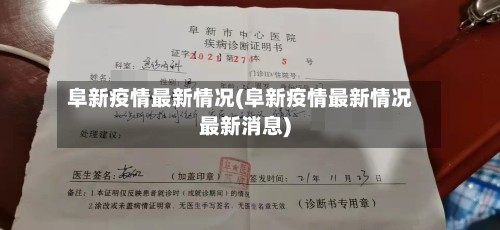阜新疫情最新情况(阜新疫情最新情况最新消息)