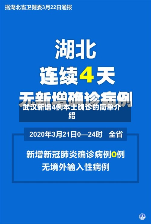 武汉新增4例本土确诊的简单介绍
