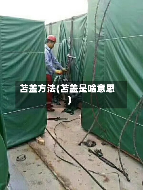苫盖方法(苫盖是啥意思)