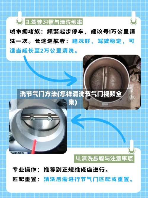 洗节气门方法(怎样清洗节气门视频全集)-第2张图片