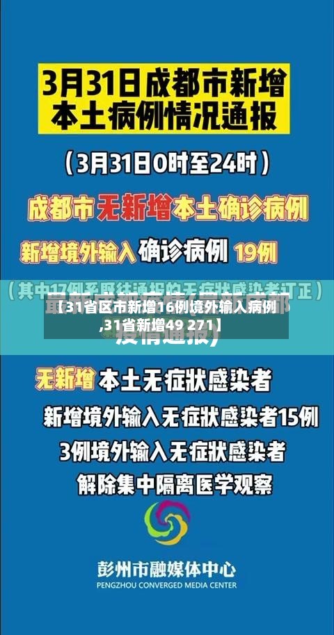 【31省区市新增16例境外输入病例,31省新增49 271】-第2张图片