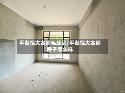 平湖恒大名都毛坯房/平湖恒大名都房子怎么样