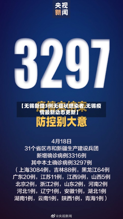 【无锡新增3例无症状感染者,无锡疫情最新动态更新】