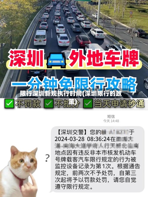 限行深圳新规执行时间(深圳限行的政策)-第2张图片