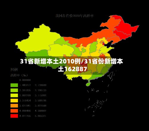 31省新增本土2010例/31省份新增本土162887-第2张图片