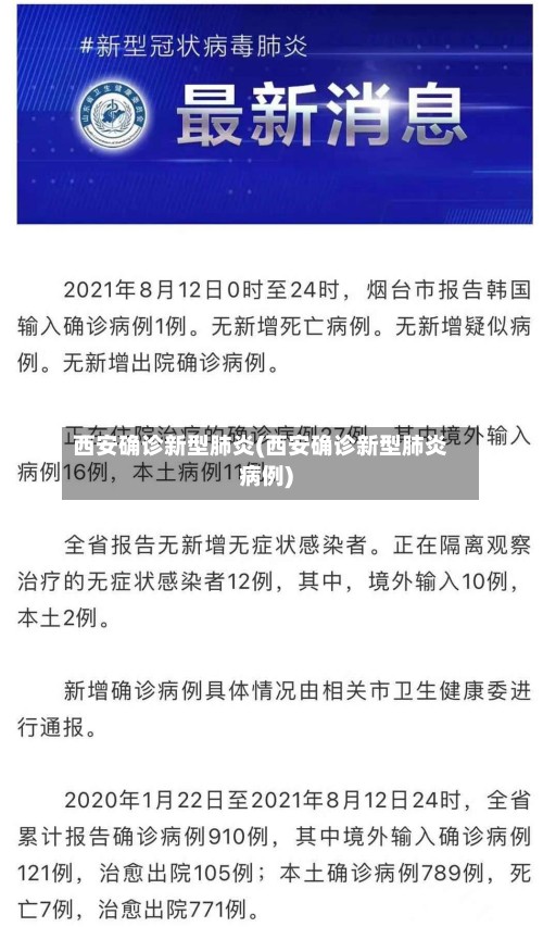 西安确诊新型肺炎(西安确诊新型肺炎病例)-第3张图片