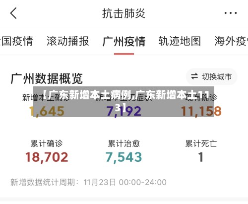 【广东新增本土病例,广东新增本土11 3】-第2张图片
